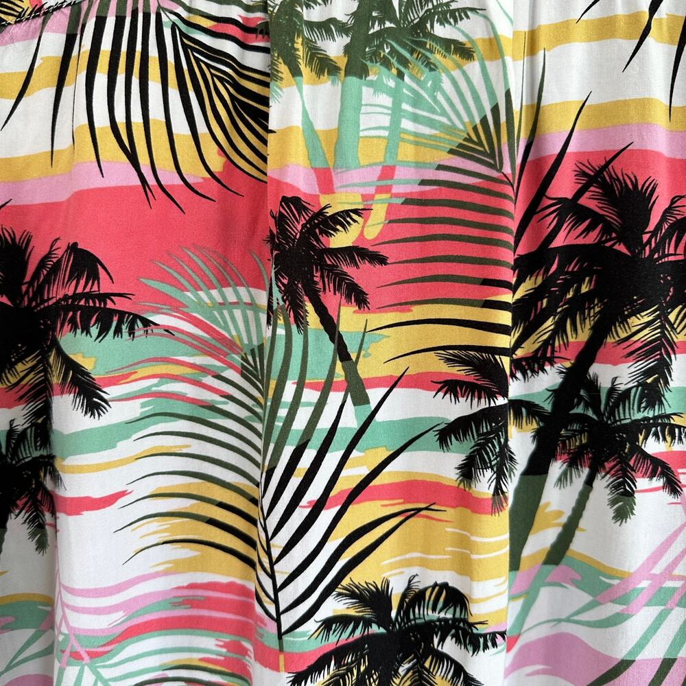 Hawaii Hangover Mens LARGE Hawaiian Shirt Button Front Short Sleeve Tropical - Picture 6 of 9